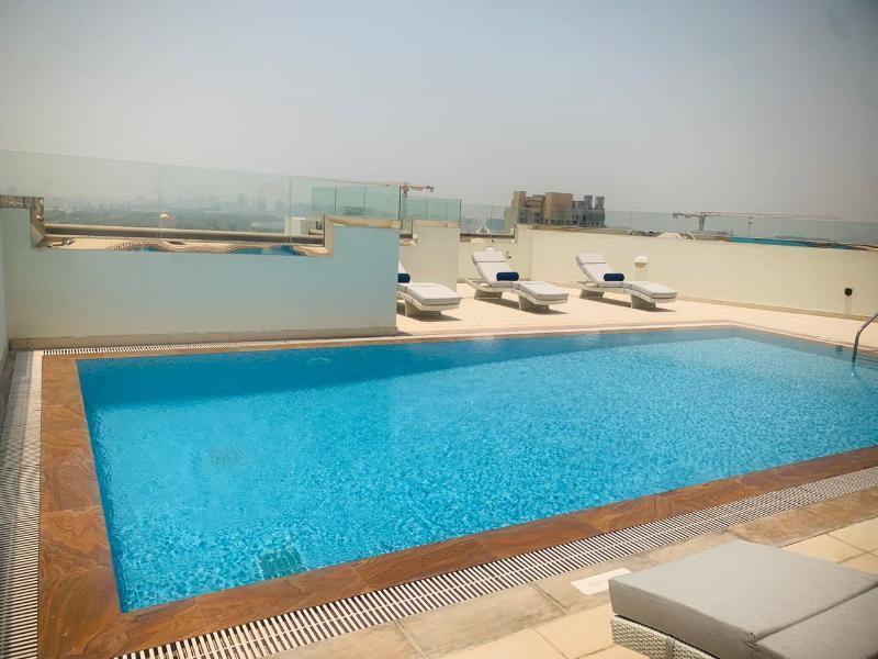 Suha Creek Hotel Apartments Dubai Bagian luar foto