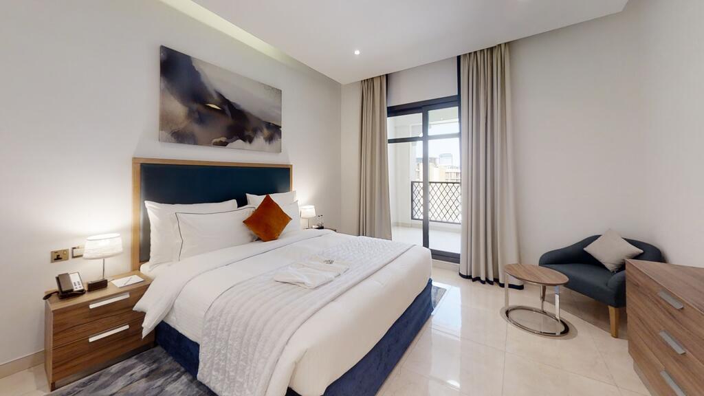 Suha Creek Hotel Apartments Dubai Bagian luar foto