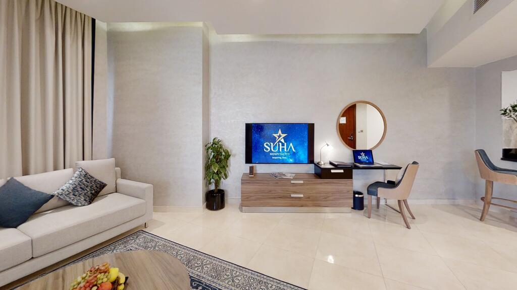 Suha Creek Hotel Apartments Dubai Bagian luar foto