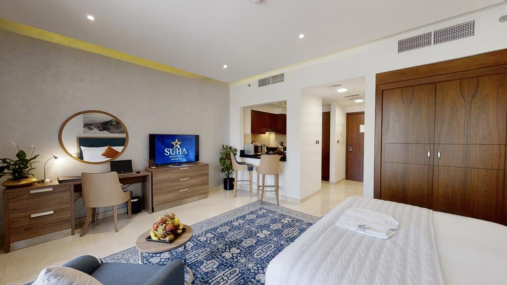 Suha Creek Hotel Apartments Dubai Bagian luar foto